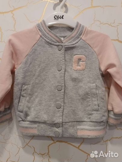 Джинсовая куртка для девочки 98 р. и бомбер 92 р