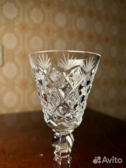 Рюмки хрусталь на ножке