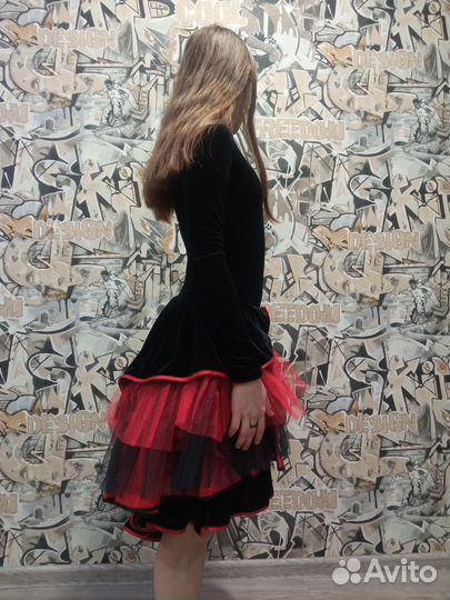 Платье для бальных танцев латина