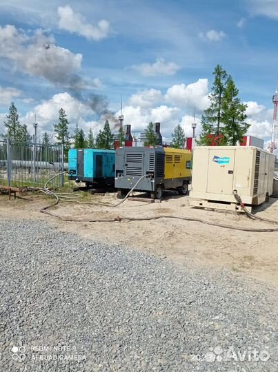 Аренда,гидро/пневмоиспытания, осушка, азотирование