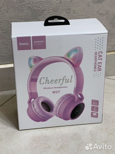 Беспроводные наушники hoco w27