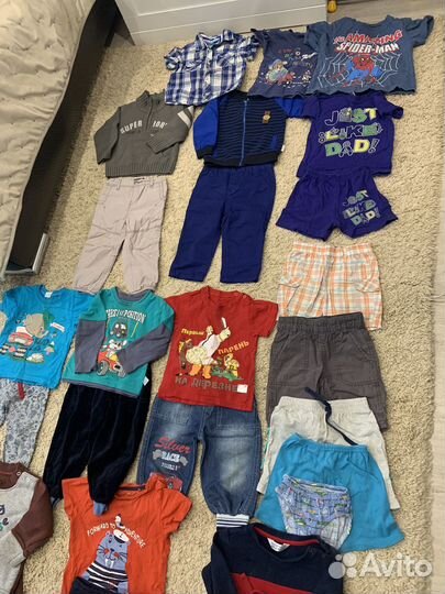 Вещи пакетом 1-2 года