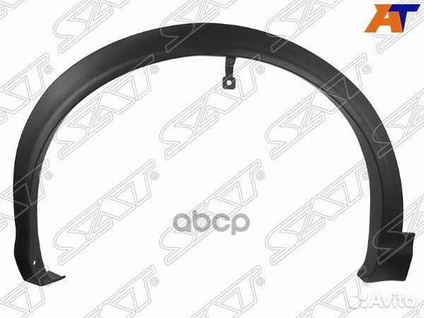 Молдинг арки крыла nissan qashqai 14-22 LH