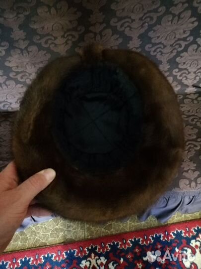 Шапка норковая женская