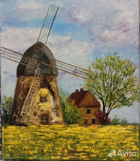 Картина маслом на холсте