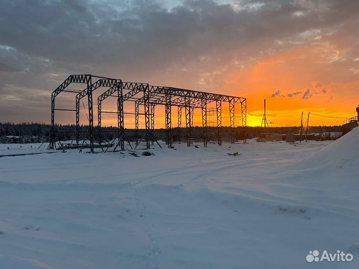 Строительство ангаров.Быстровоизводимых зданий