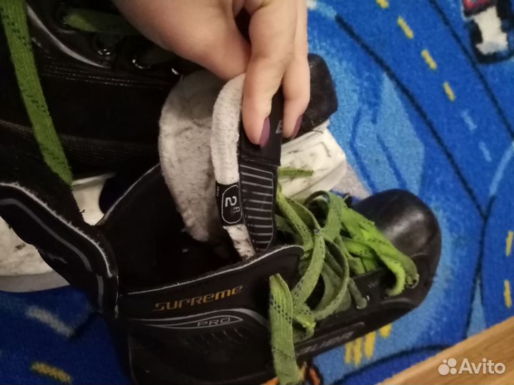 Хоккейные детские коньки bauer 34 размер