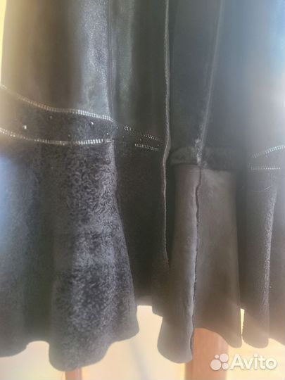 Женская дубленка дизайн