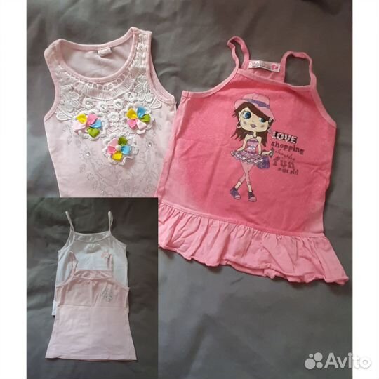 Вещи пакетом на девочку 116-122-128