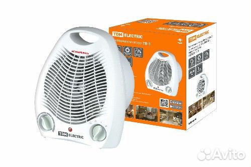 Тепловентилятор до 2000Вт TDM тв-1