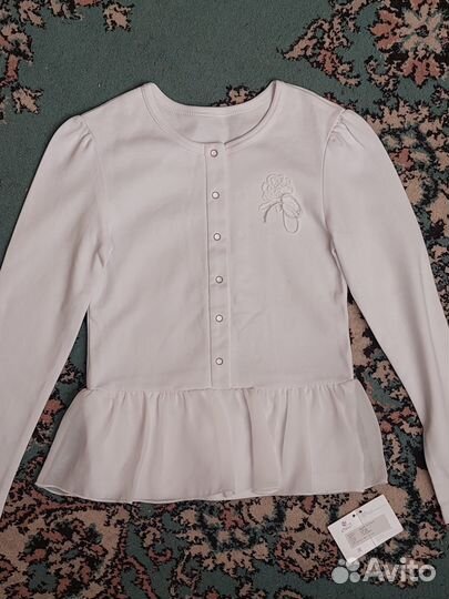 Школьные блузки 122 128 новые