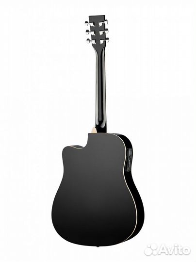 Электроакустическая гитара Caraya F641EQ BK