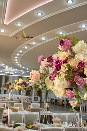 Оформление свадьбы. Аренда декора