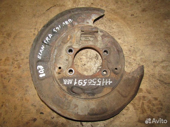 Щит опорный задний левый Elantra 2006-2011