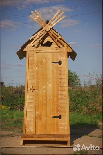 Дачный туалет с установкой BAG342