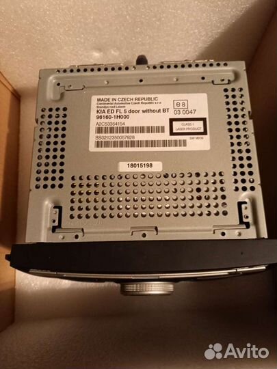 Штатная магнитола Kia Ceed 09-12