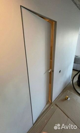 Скрытые межкомнатные двери под покраску