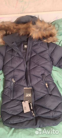 Пальто детское зимнее dkny