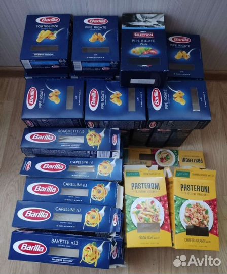 Коробки от итальянской пасты / макаронных изделий