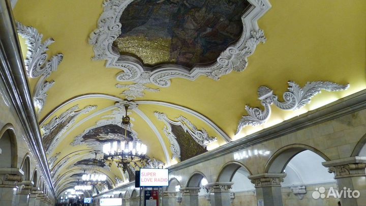 Подземные дворцы Москвы - экскурсия в метро