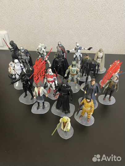 Фигурки и корабли Звездные войны