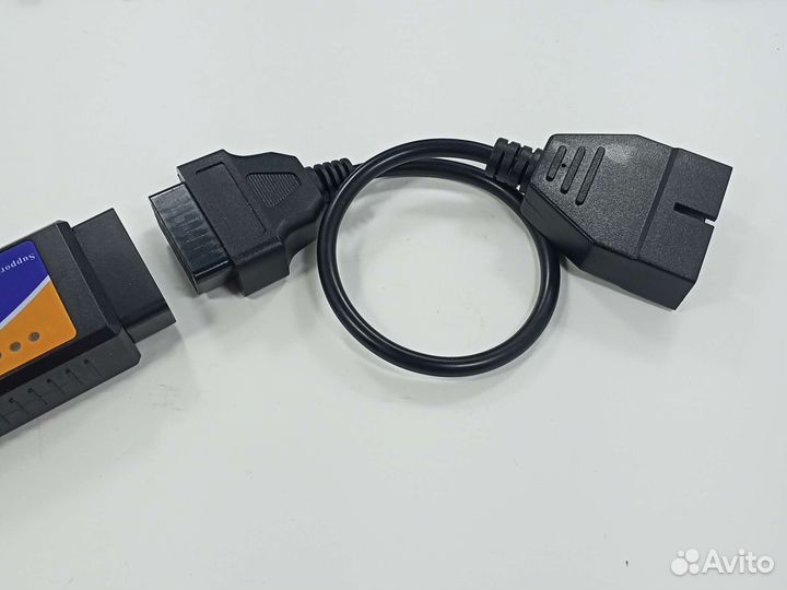 Переходник ваз GM 12 GM12 джиэм pin на OBD2 16 pin