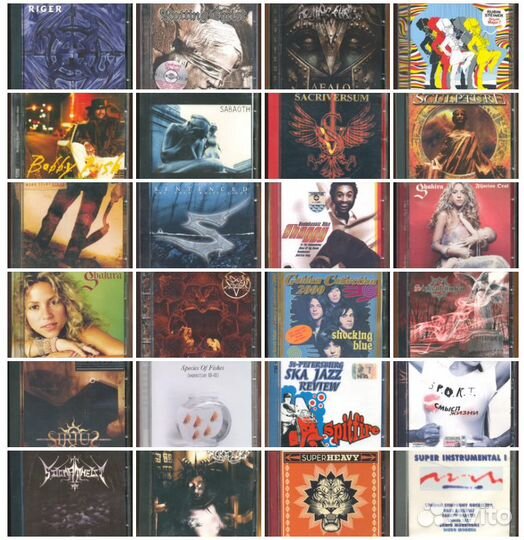 CD-диски Блюз и Металл (Blues & Metal) - часть 2