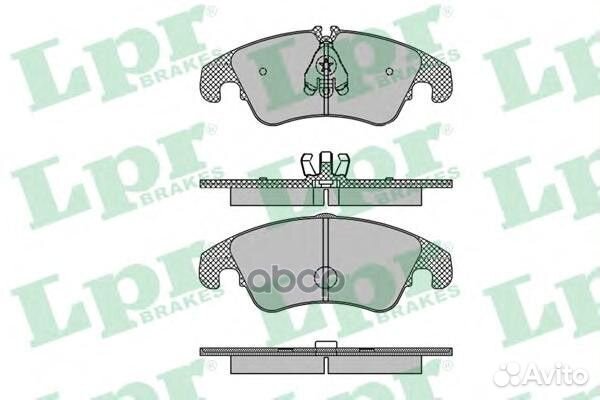 05P1420 Колодки тормозные audi A4/A4 allroad/A5
