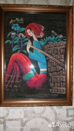 Вышивка. Счетный крест