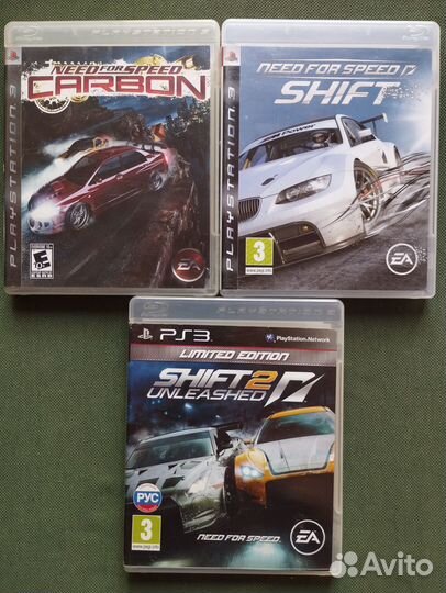 PS3 Need for Speed Carbon Shift Shift Unleashed 2
