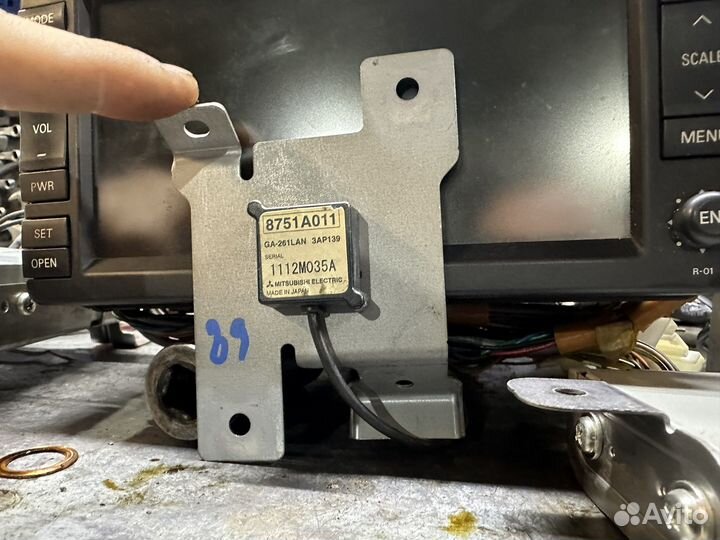 Mitsubishi lancer 10 mmcs j-05 и r-01