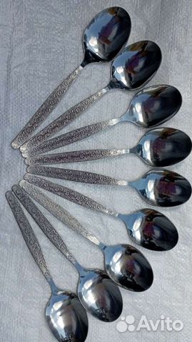 Ложки, вилки, ножи столовые СССР