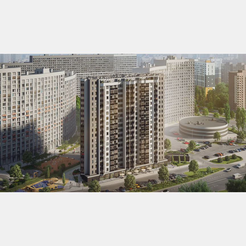 1-к. квартира, 36,8 м², 14/19 эт.