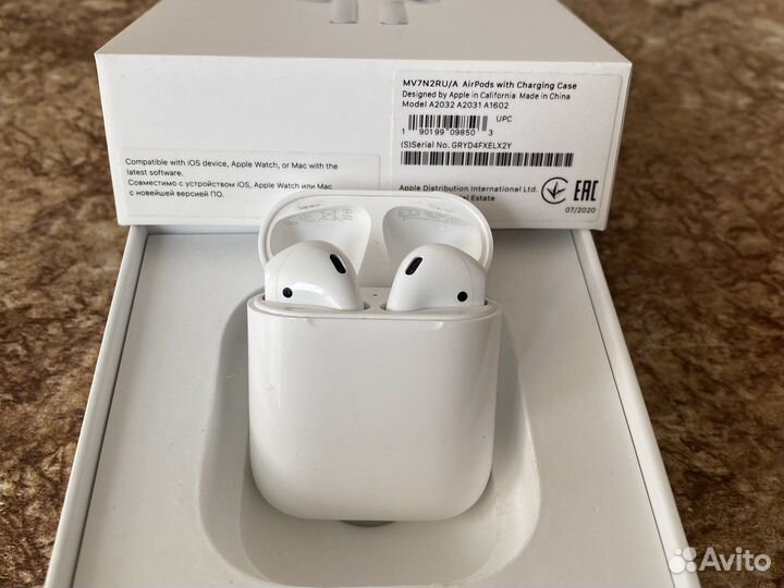 Кейс apple airpods 2
