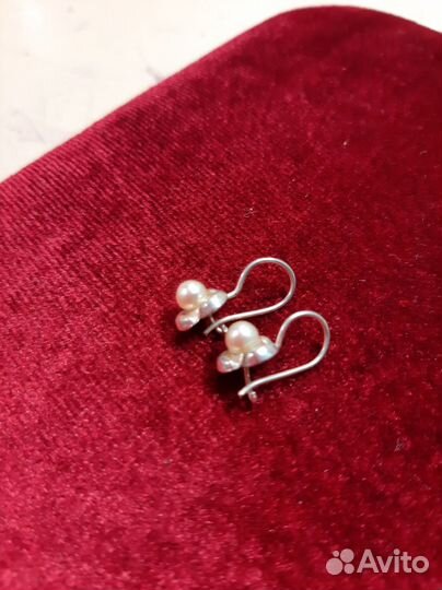 Серебряные серьги 925 проба