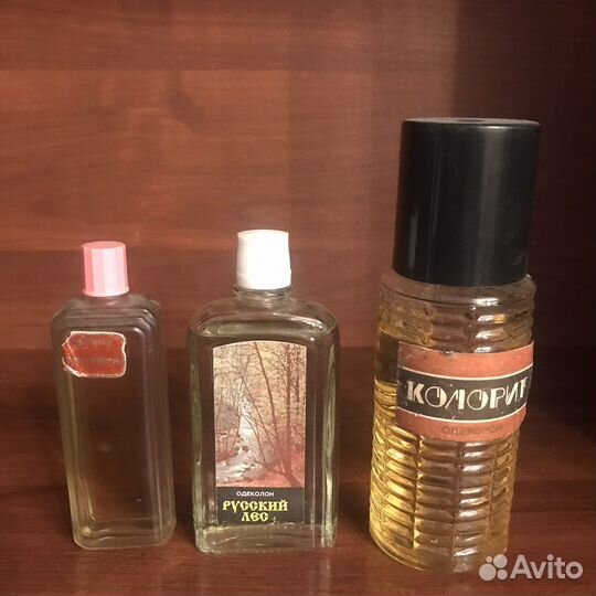 Одеколон. Киевские каштаны. Шипр. Тройной