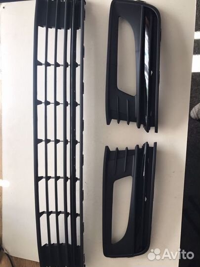 Фольксваген поло седан решетки в бампер