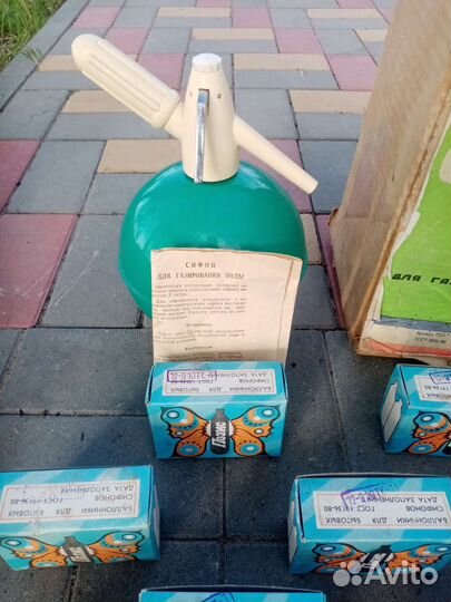 Баллончики для сифона СССР