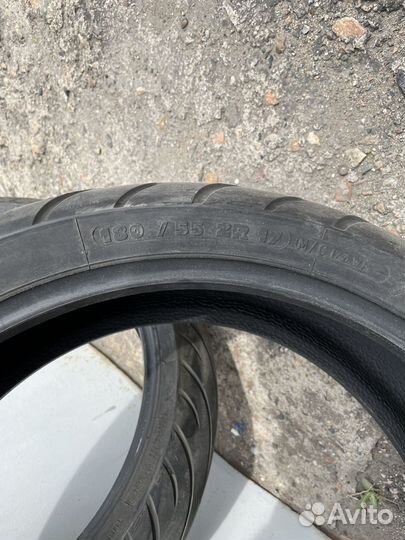 Резина на мотоцикл б/у