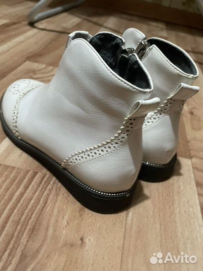 Ботинки детские демисезонные из лакированной кожи