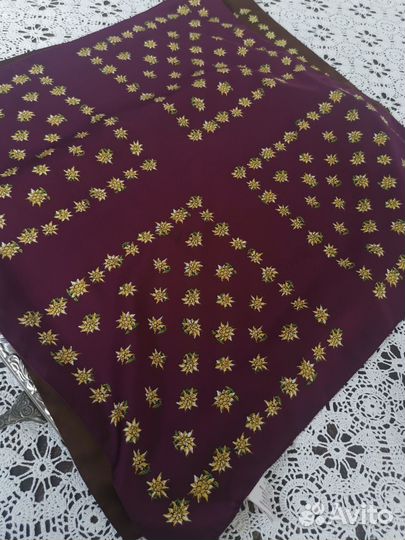 Эдельвейс платочки коричневый тон