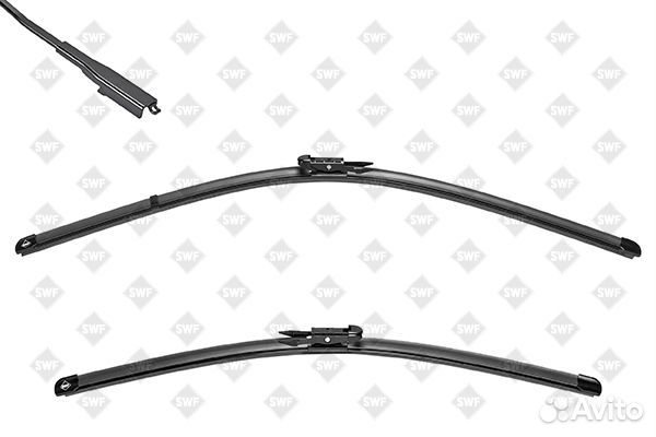 Щетки стеклоочистителя бескаркасные 600/475мм