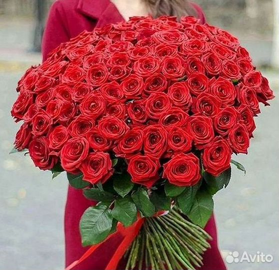 Высокие розы Букеты с доставкой