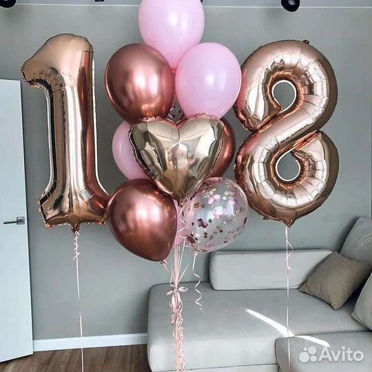 Гелиевые и воздушные шары