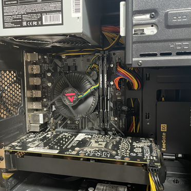 Игровой компьютер i3 8100/16 gb/1060 6gb