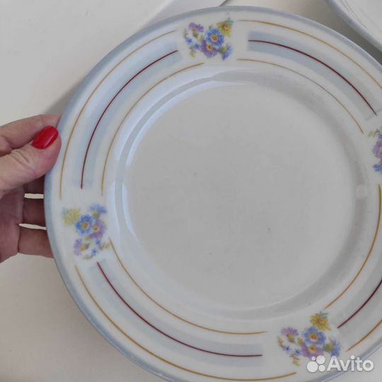 Старинные тарелки