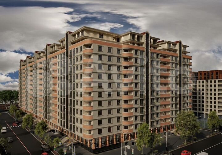 2-к. квартира, 75 м², 5/16 эт.