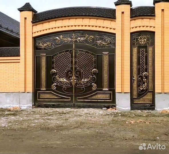 Кованые ворота