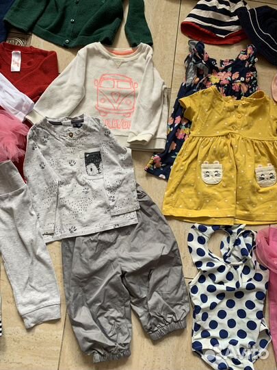 Большой пакет вещей для девочки с 6 месяцев
