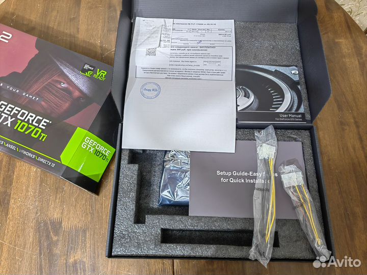 Видеокарта gtx 1070ti 8gb